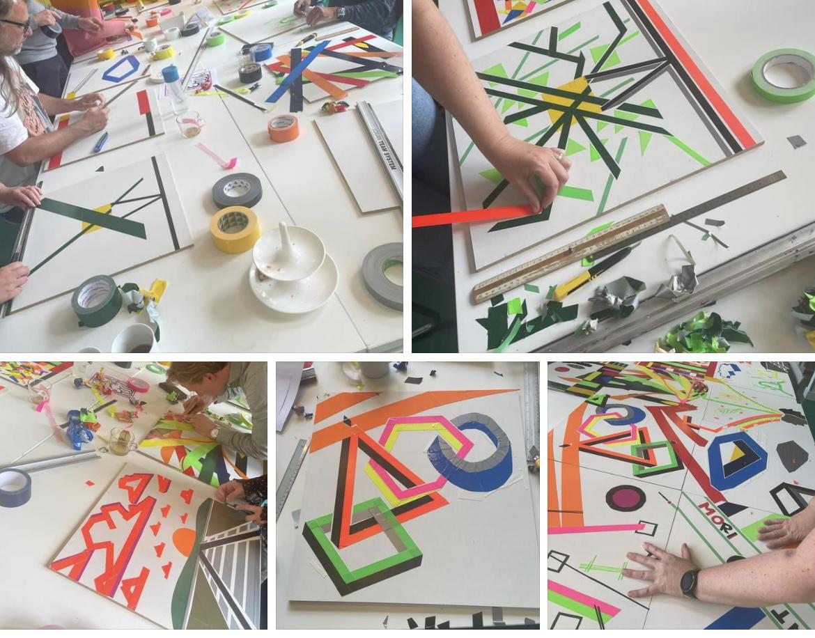 Teamworskhop Tape Art — foto 1