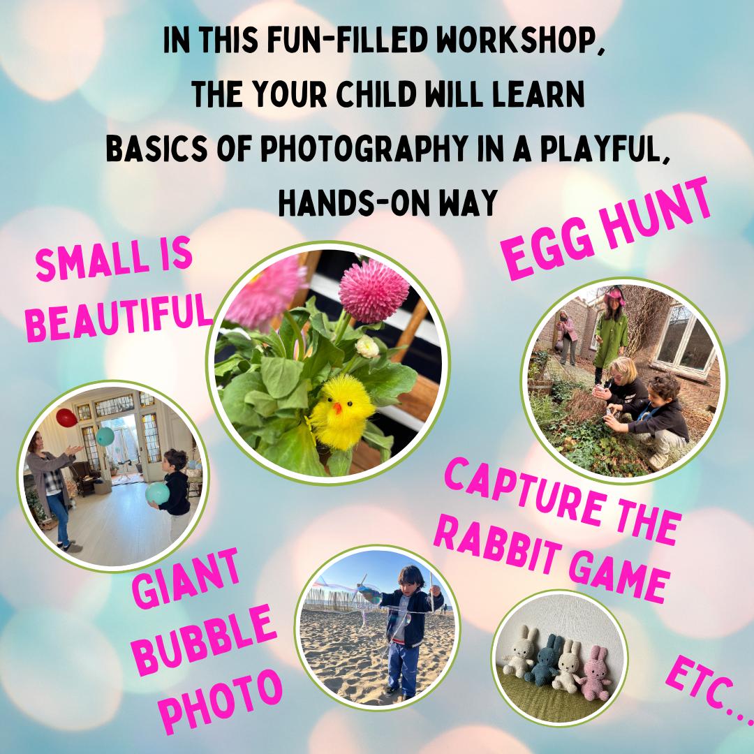 📸✨ KIDS PHOTO WORKSHOP Easter Special🐰🌸 — foto 2