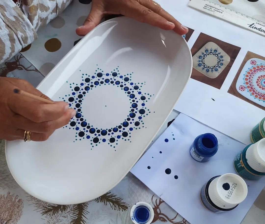 Stippen op Servies - Workshop in 2 delen — foto 3