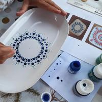 Stippen op Servies - Workshop in 2 delen