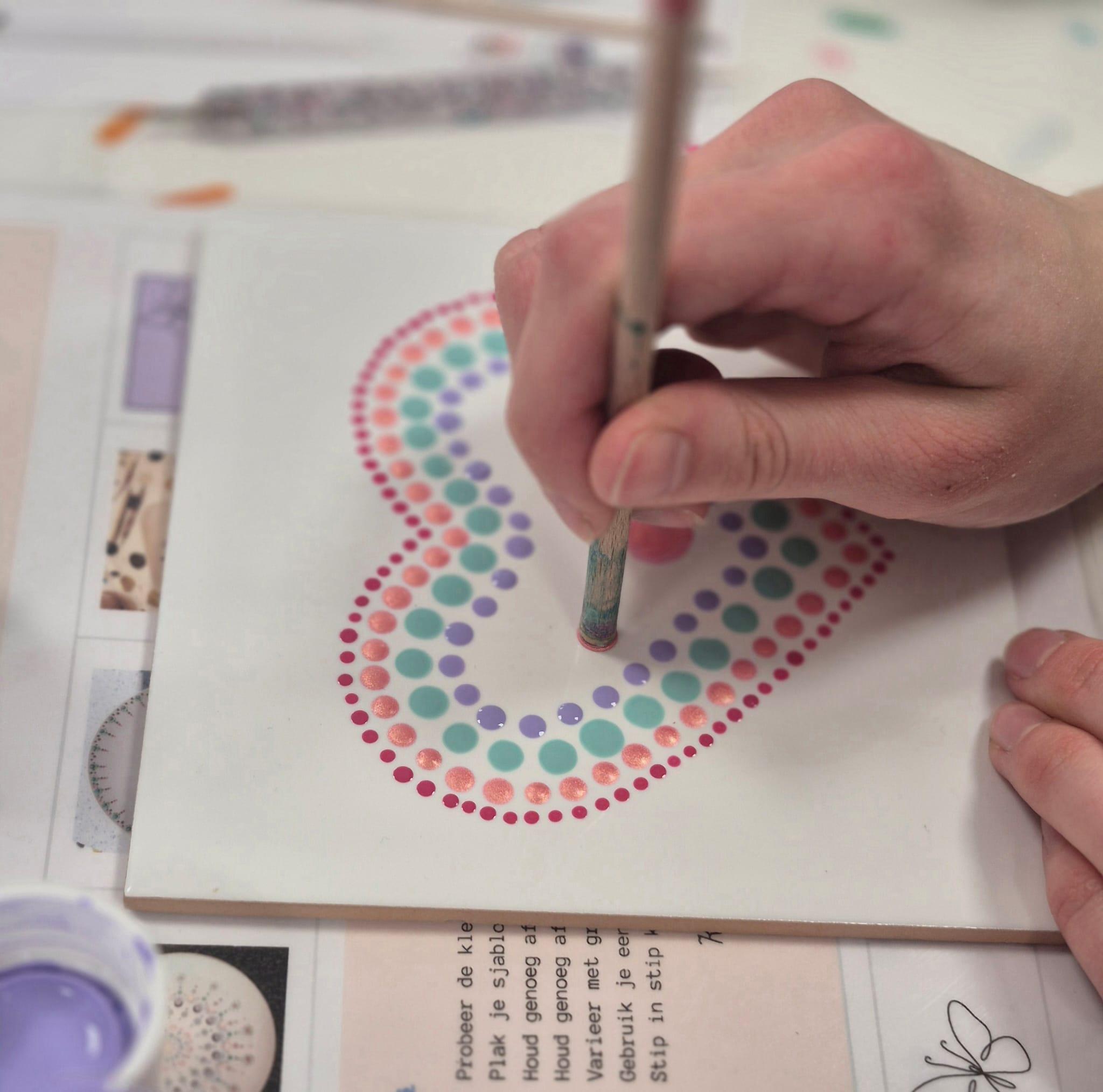 Stippen op Servies - Workshop in 2 delen — foto 4