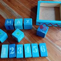 Workshop blokkendoos gepersonaliseerd