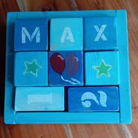 Workshop blokkendoos gepersonaliseerd