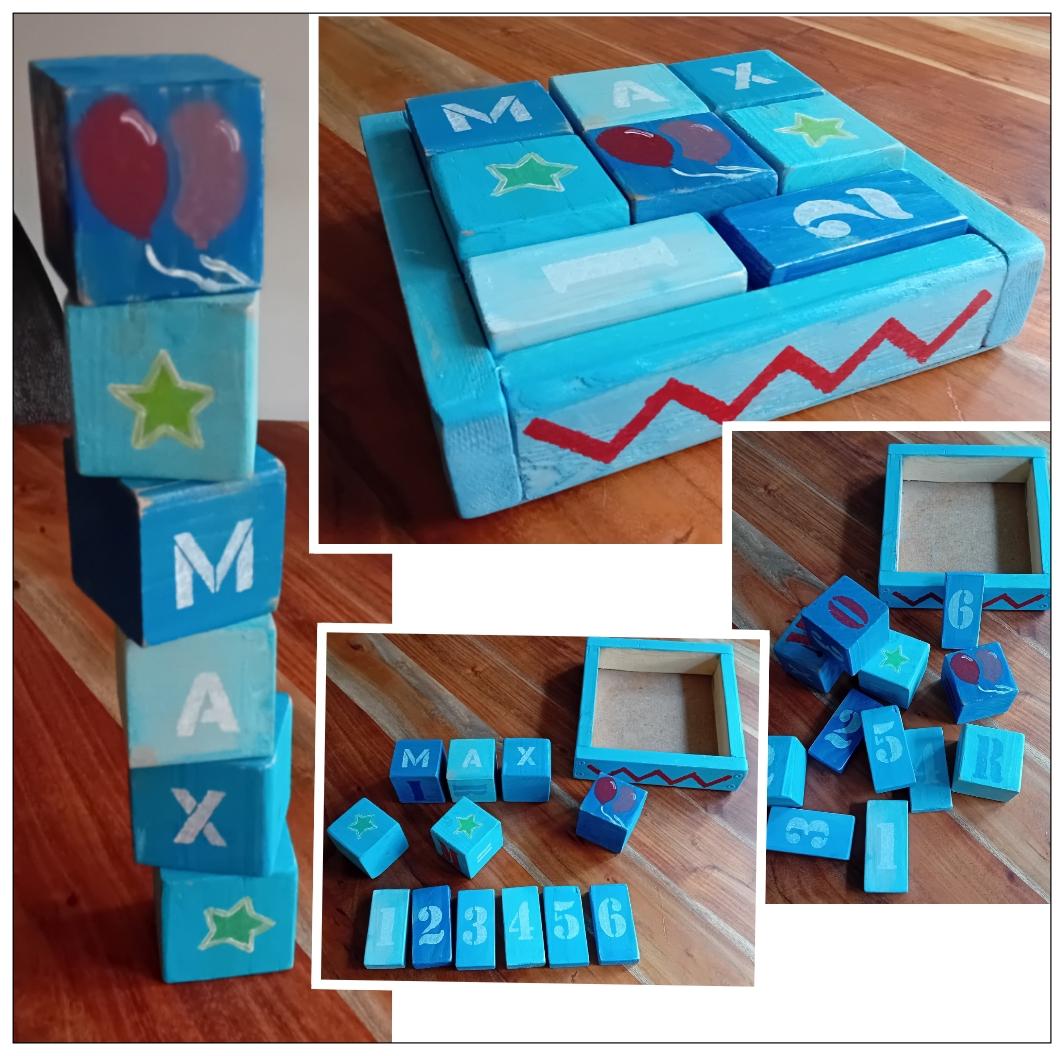 Workshop blokkendoos gepersonaliseerd — foto 1