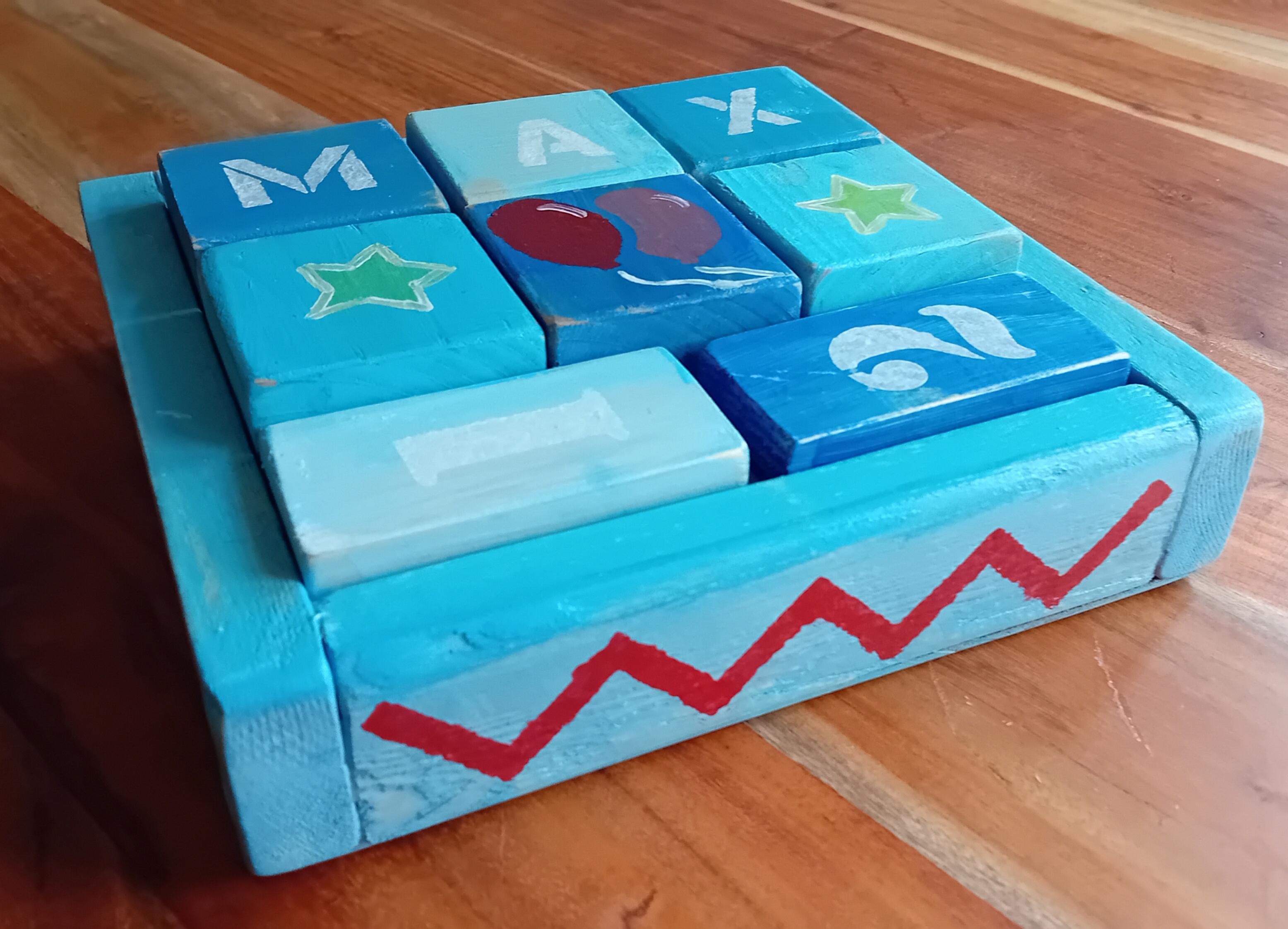 Workshop blokkendoos gepersonaliseerd — foto 2