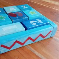Workshop blokkendoos gepersonaliseerd