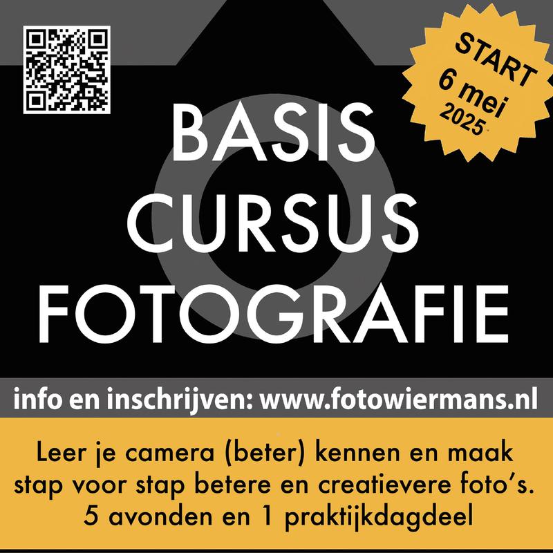 Basiscursus Digitale Fotografie