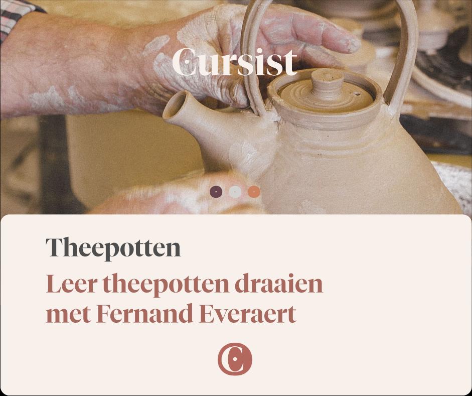Online cursus - Theepotten draaien — foto 1