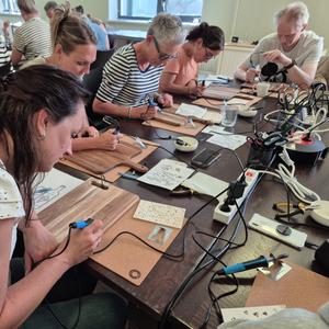 Workshop houtbranden op locatie