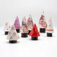 Kerstbomen maken van keramiek