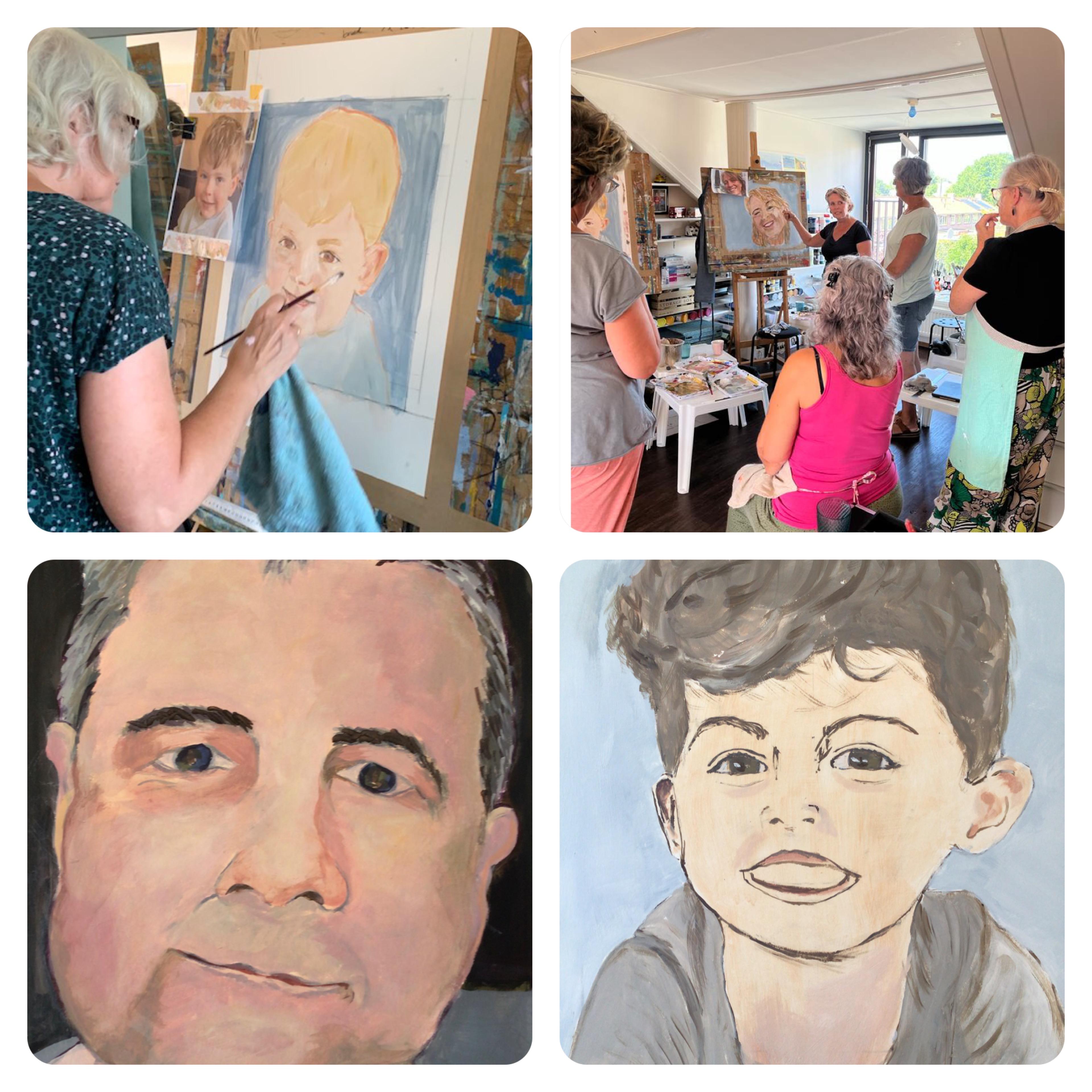 portret schilderen voor beginners — foto 3