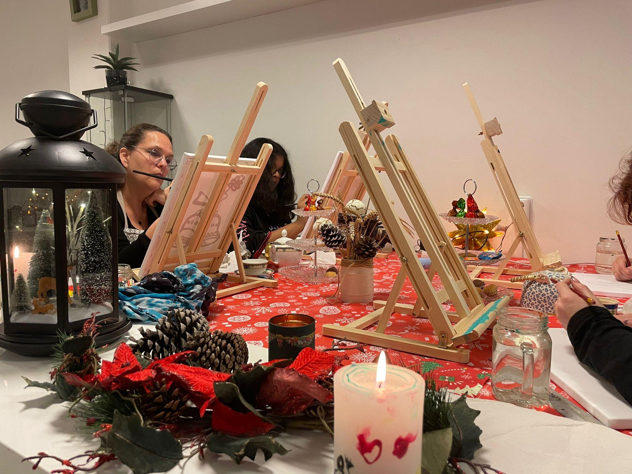 Workshop schilderen op canvas — foto 2
