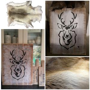 Workshop Steigerhouten schilderij Hert