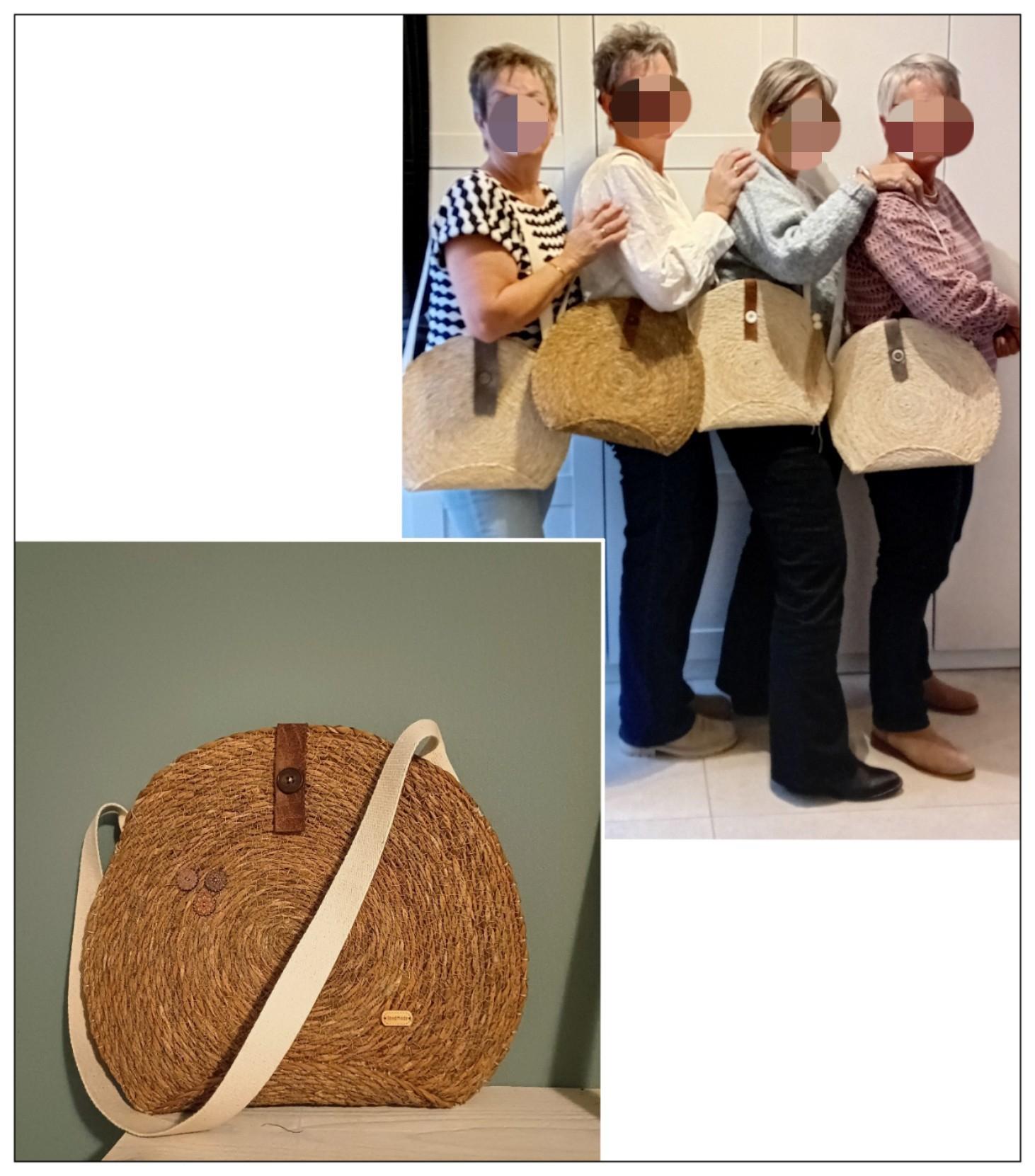 Workshop Ibiza rieten tas — foto 2