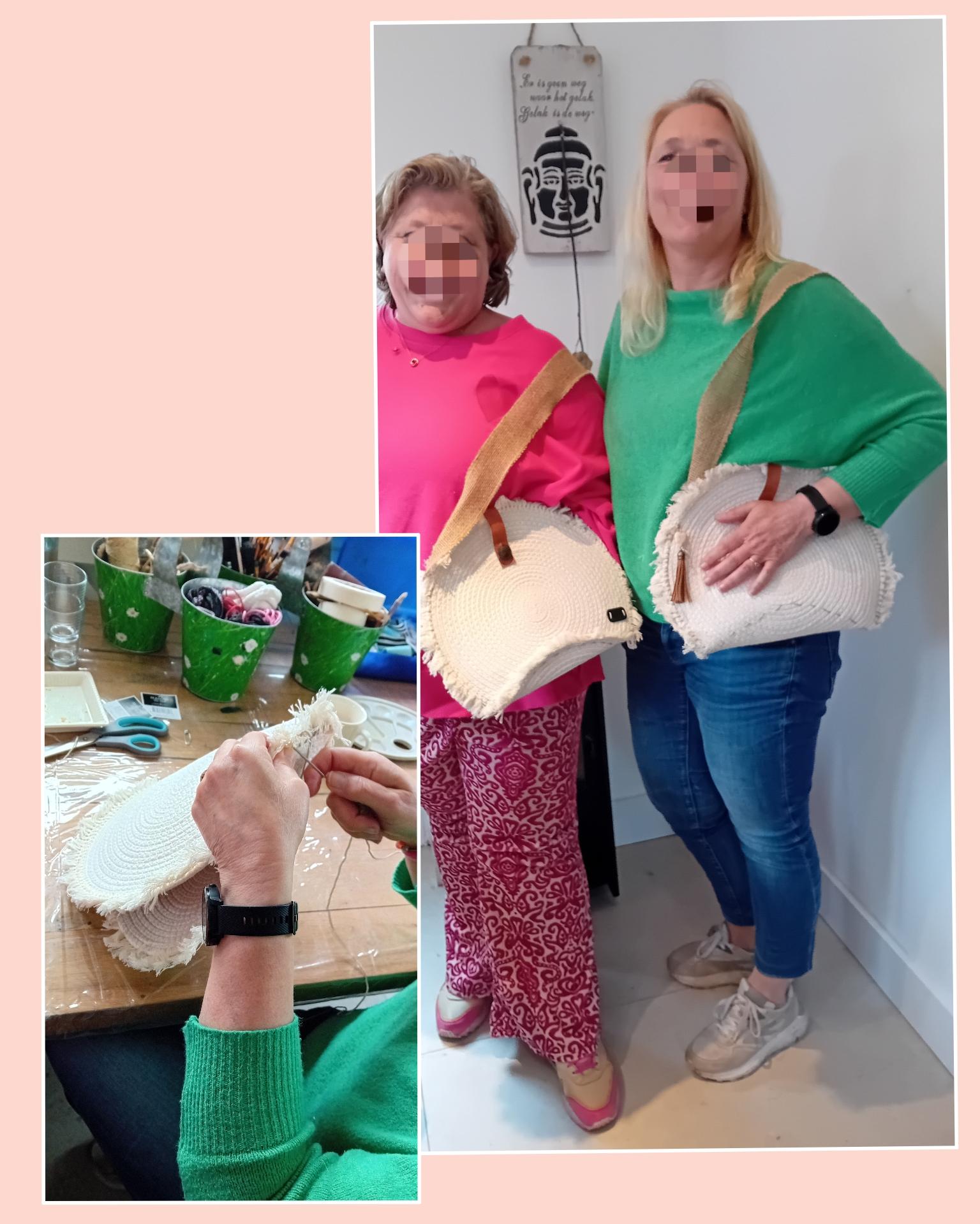 Workshop Ibiza rieten tas — foto 5