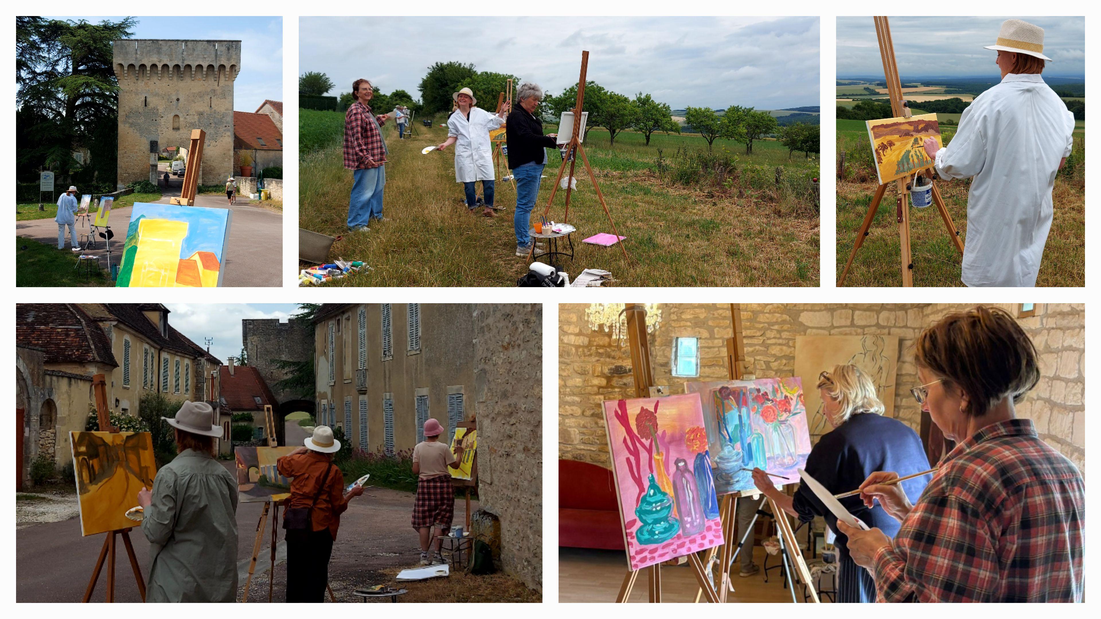 SCHILDEREN IN DE BOURGOGNE  — foto 3