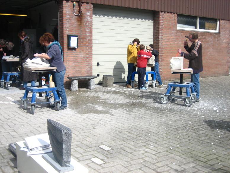 Cursus beeldhouwen in steen — foto 5
