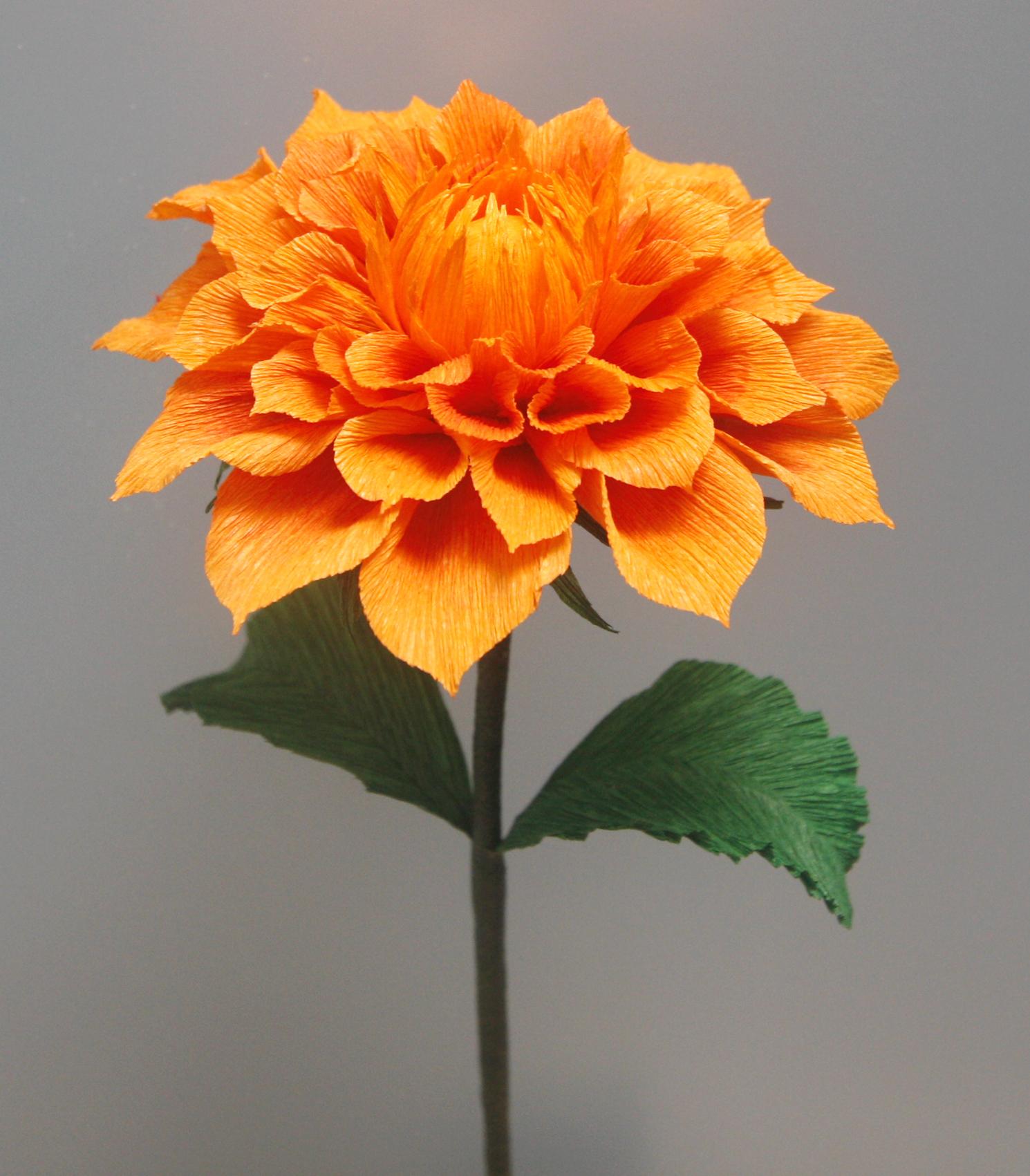 Een papieren bloem maken — foto 4