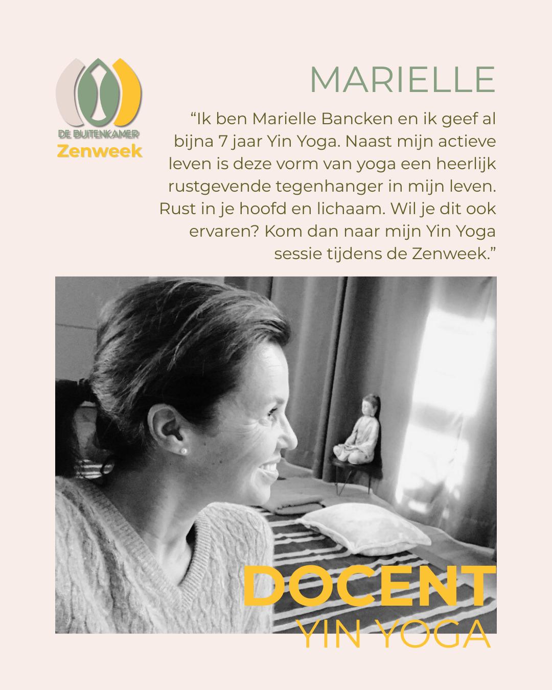 Yin yoga - Zenweek De Buitenkamer — foto 3