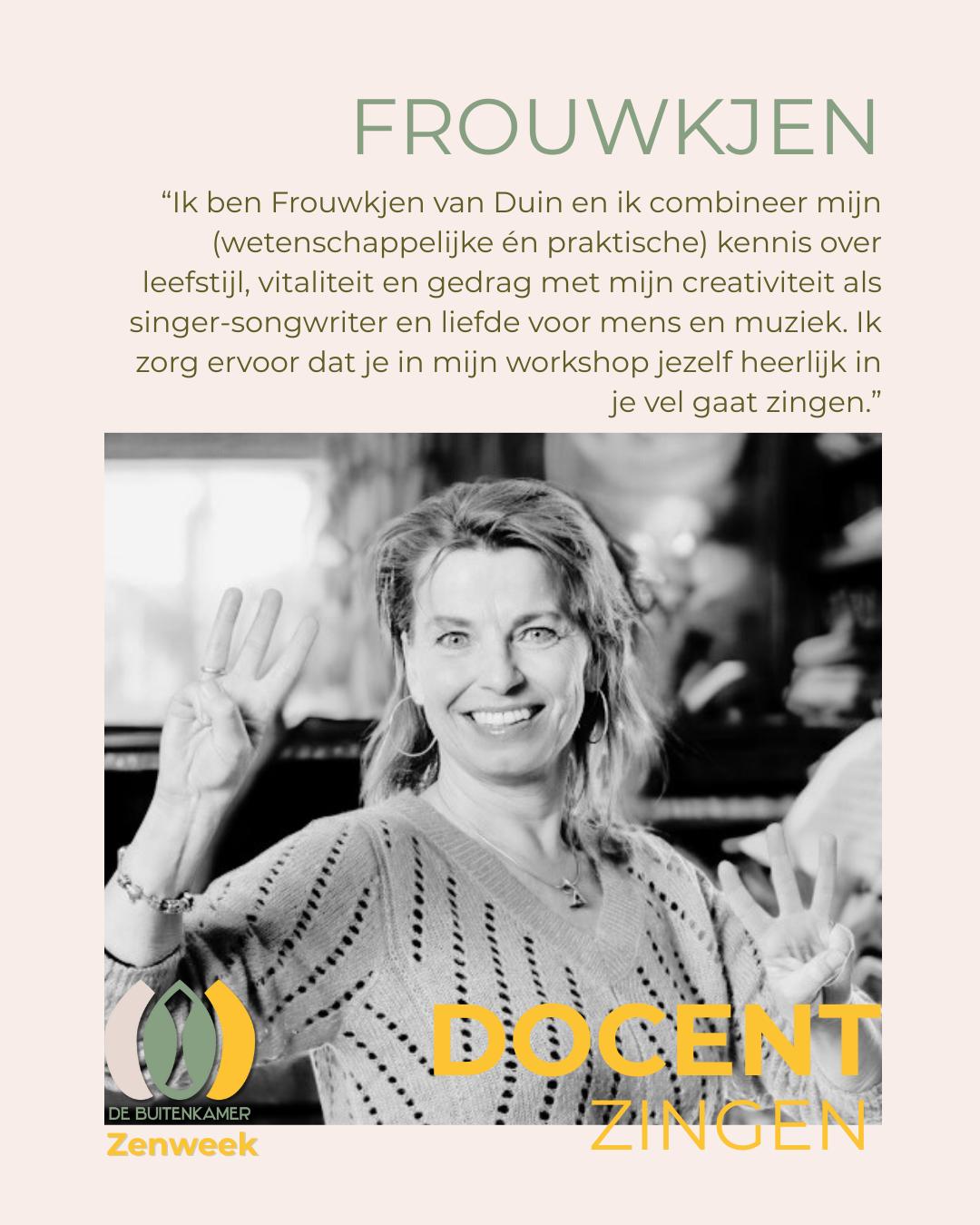 Zingen - Zenweek De Buitenkamer — foto 1
