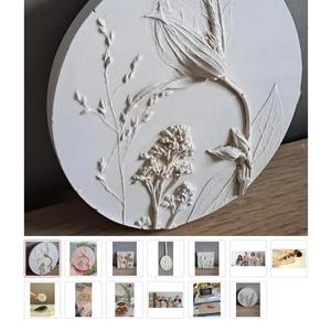 Workshop botanische gipstegel maken