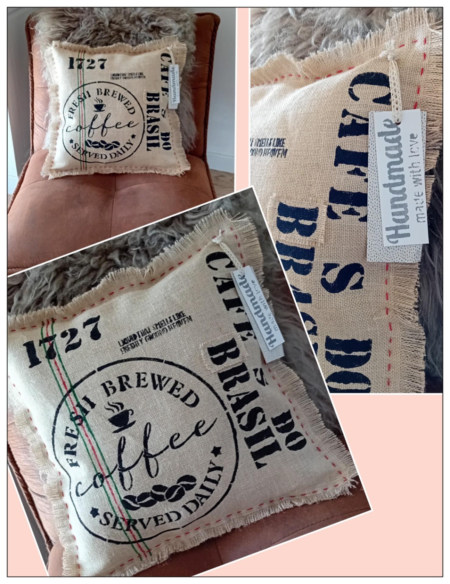 Workshop jute kussen — foto 1