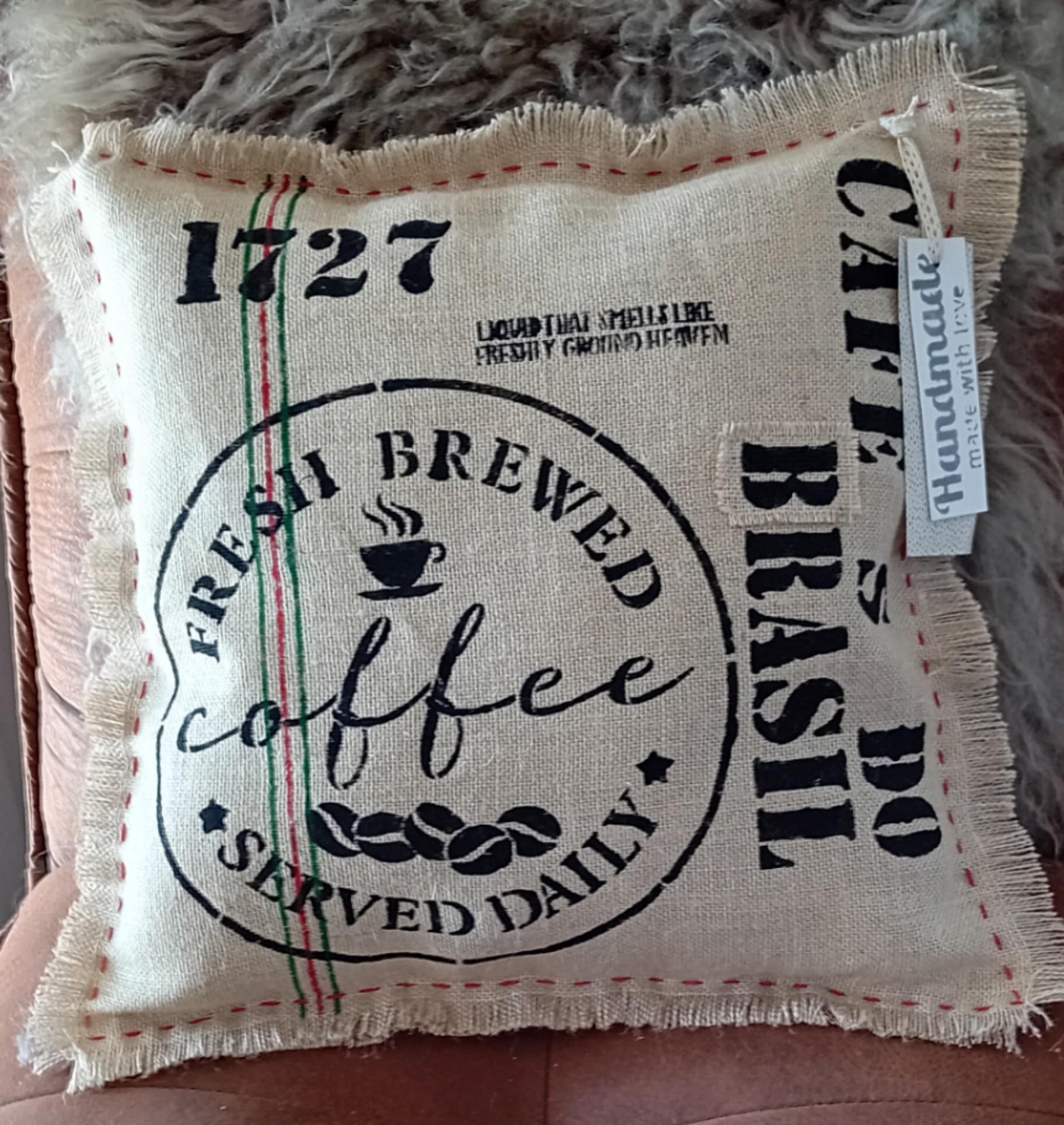 Workshop jute kussen — foto 2