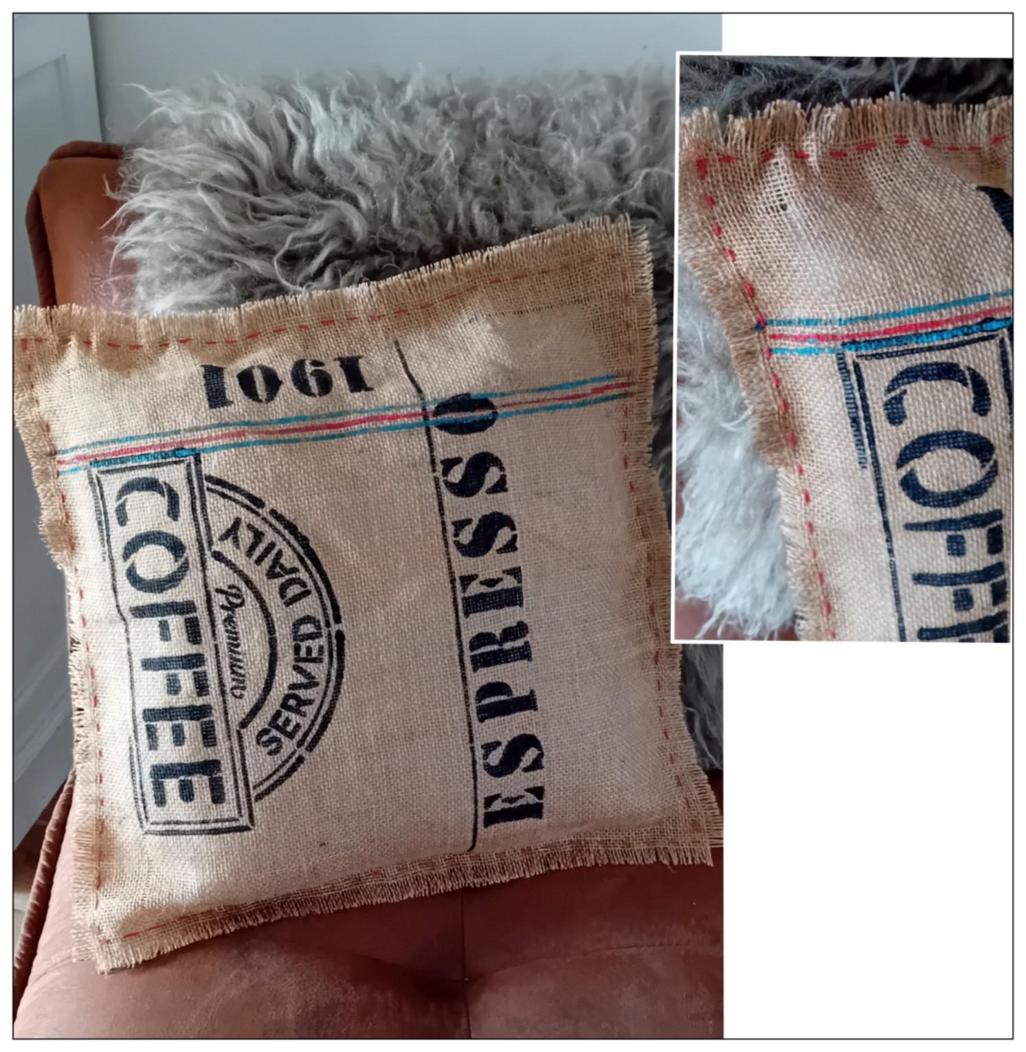 Workshop jute kussen — foto 4