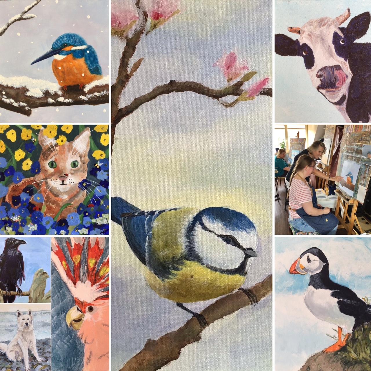 dieren/vogels schilderen voor beginners — foto 2