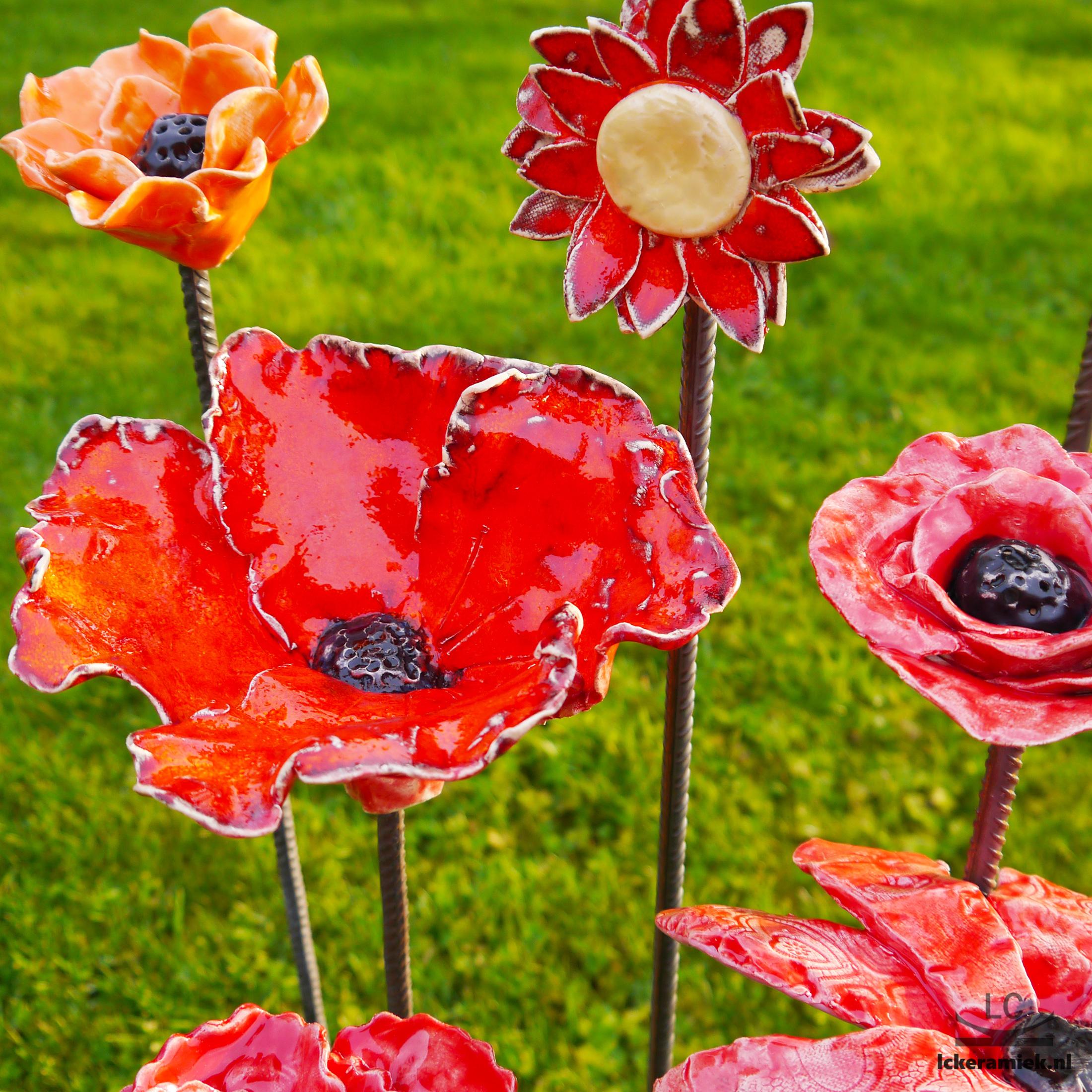 Bloemen maken van keramiek — foto 3