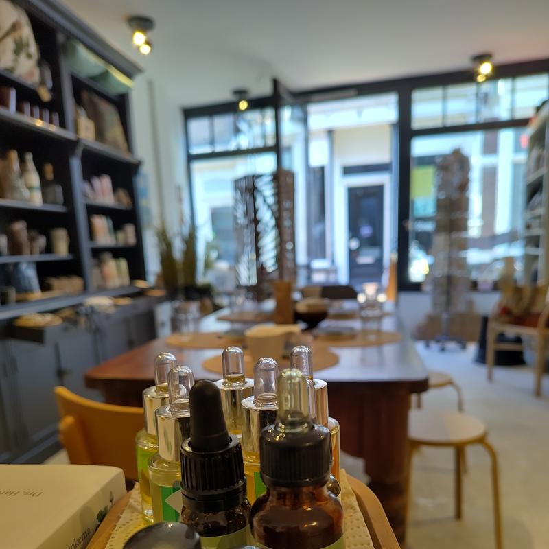 Gezichtsmassage & olie creeëren 