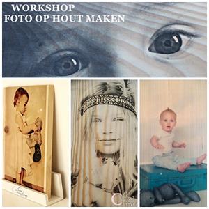 Workshop foto's maken op hout