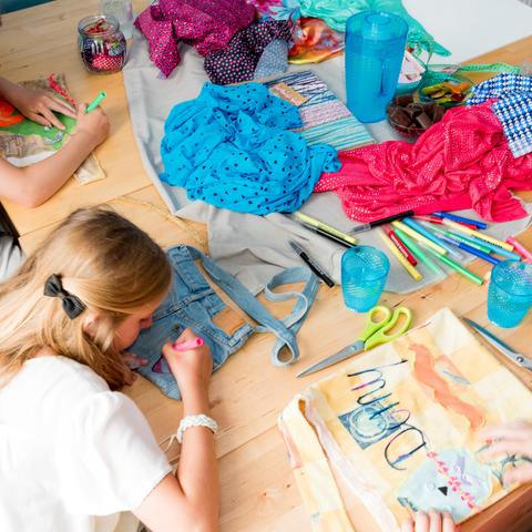 Naailessen voor kinderen en tieners