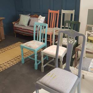 Rotterdam: stoel make over: verven en stofferen