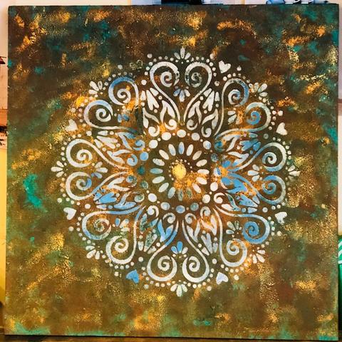 Mandala wandbord workshop
