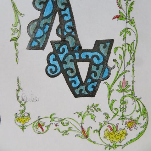 Monogram-stempel-maken-kit diy
