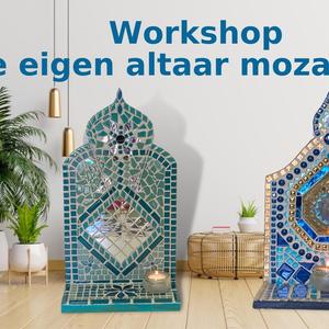 Workshop je eigen altaar mozaïeken